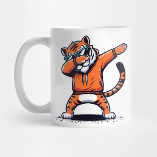 Tiger Art, Funny Tiger Lover, Tiger Dabbing, Tiger Mug